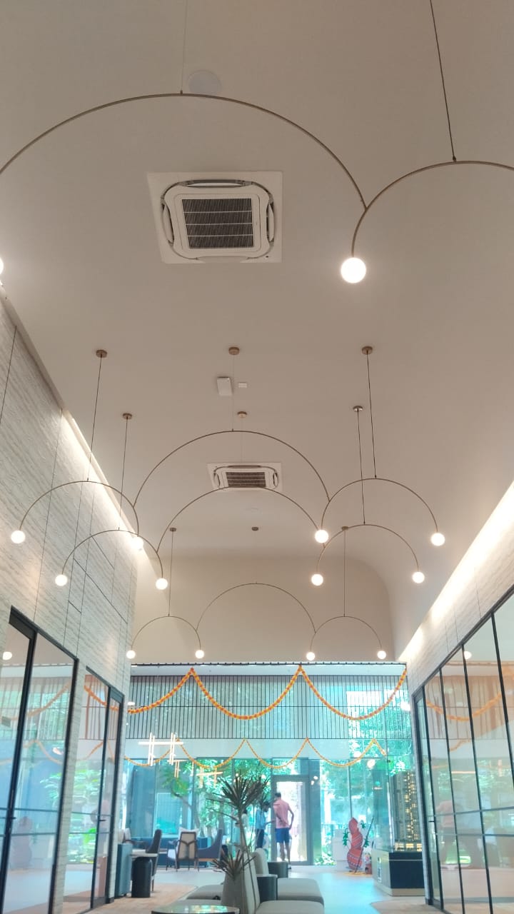 Hospitality lounge ambient lighting Bangalore