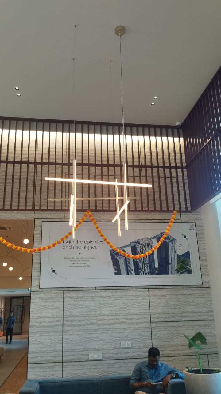 Modern office workspace commercial lighting Bangalore